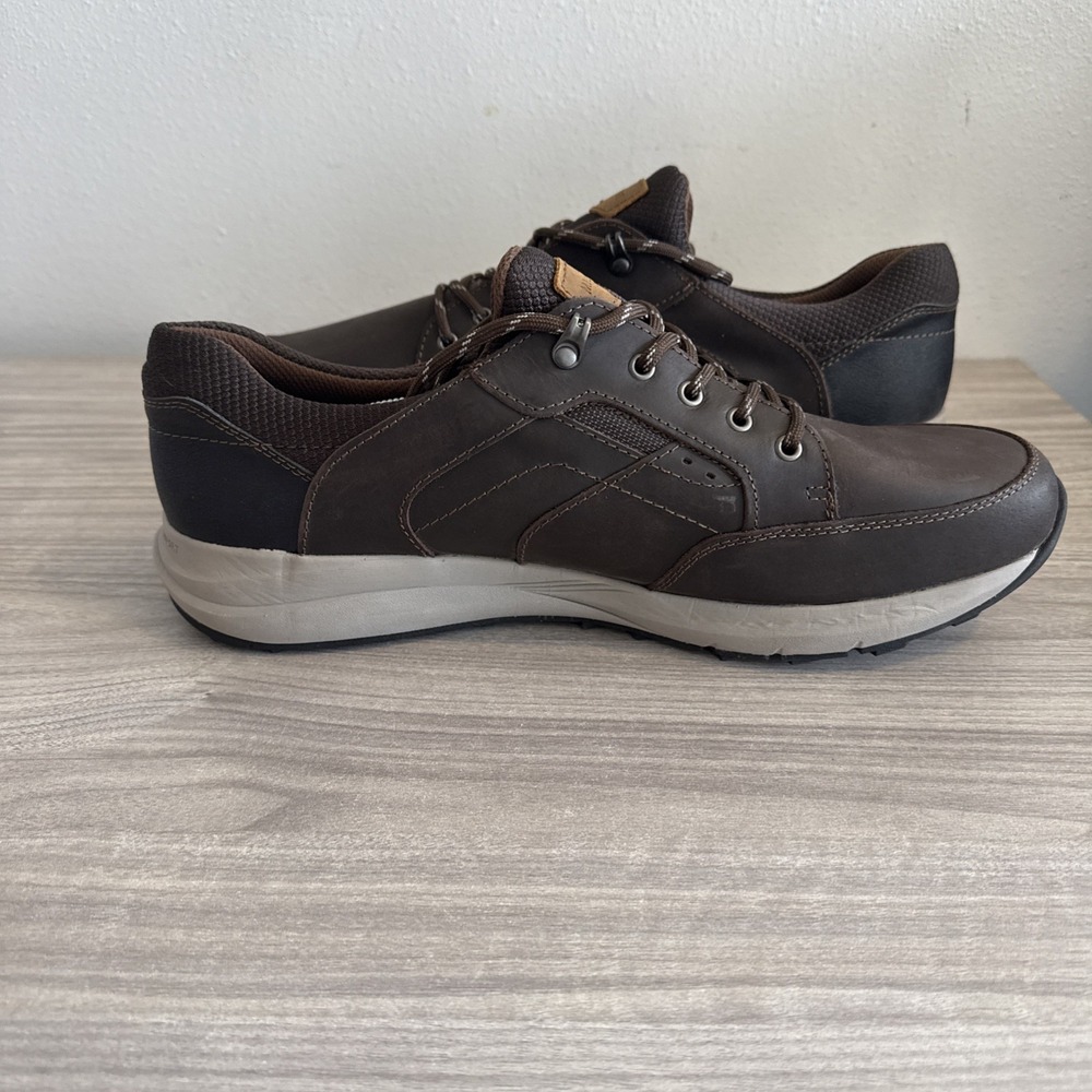 Nunn Bush Shoes Mens Sz 14M Kore Brown Walking 84936-215 City Lace‎ Up Casual - Picture 10 of 11